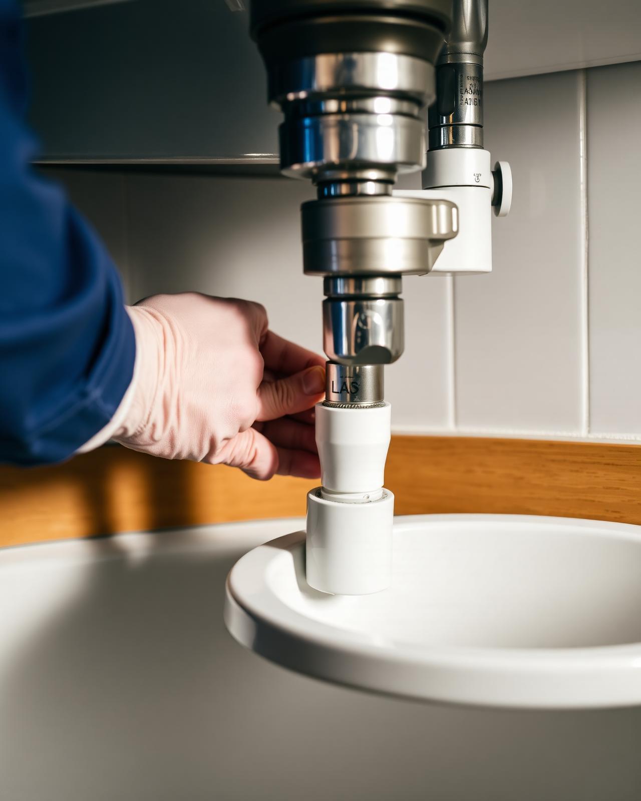 Travail de plomberie professionnel